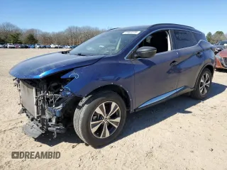 2021 Nissan Murano SV with VIN 5N1AZ2BS1MC107269, listed as a Copart auction lot 46863225 with 83,939 mi miles and Clean Title. Bid and sale history available at DreamBid. Image 1.