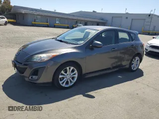 2010 Mazda 3 S Sport with VIN JM1BL1H67A1254542, listed as a Copart auction lot 55665465 with 214,835 mi miles and Salvage Title. Bid and sale history available at DreamBid. Image 1.