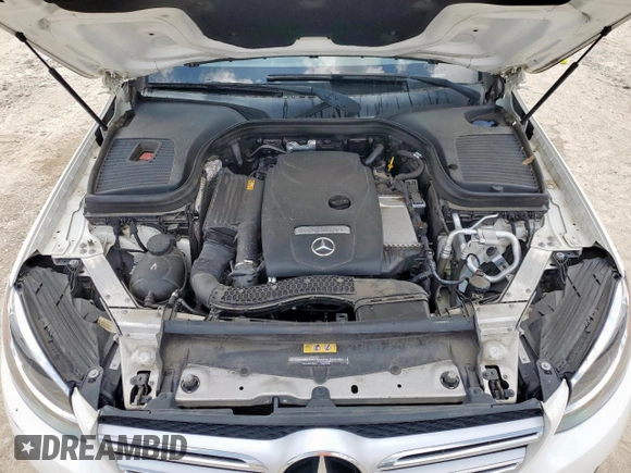 2019 Mercedes-Benz GLC 300 with VIN WDC0G4JB7KF610832, listed as a Copart auction lot 60804755 with 74,491 mi miles and Salvage title. Bid and sale history available at DreamBid. Image 12.