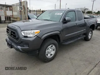 2020 Toyota Tacoma SR with VIN 3TYRX5GN4LT003040, listed as a Copart auction lot 66041485 with 49,858 mi miles and Salvage title. Bid and sale history available at DreamBid. Image 1.