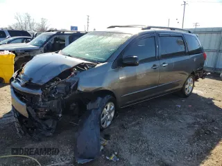 2005 Toyota Sienna CE with VIN 5TDZA23C45S340701, listed as a Copart auction lot 48179605 with 213,472 mi miles and Salvage Title. Bid and sale history available at DreamBid. Image 1.