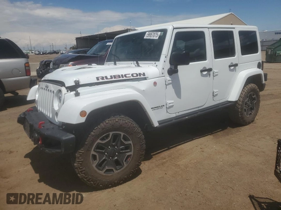 2017 Jeep Wrangler Unlimited Rubicon z VIN 1C4BJWFG1HL578230, wystawiony jako Copart lot #59957075 z przebiegiem 59 701 mil mil oraz Szkoda całkowita • Salvage title. Historia ofert i sprzedaży dostępna na DreamBid. Obrazek 1.