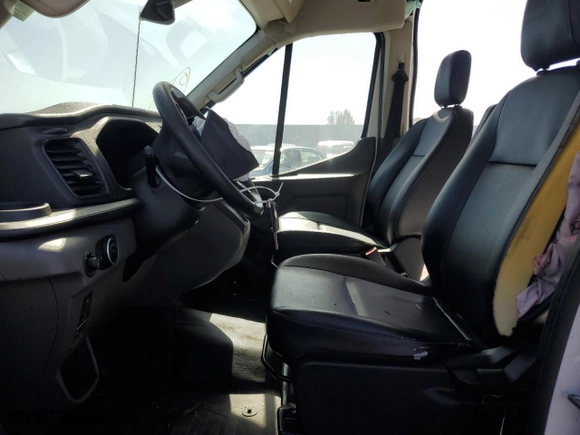 2023 Ford Transit Cargo Van with VIN 1FTBR1X82PKA22094, listed as a Copart auction lot 52645795 with 56,196 mi miles and Salvage Title. Bid and sale history available at carsss.com. Image 7.