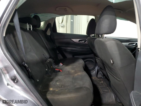 2016 Nissan Rogue SV with VIN KNMAT2MV6GP614355, listed as a Copart auction lot 47555415 with 124,064 mi miles and Salvage Title. Bid and sale history available at carsss.com. Image 10.
