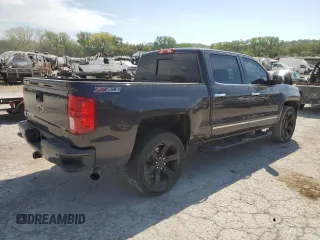 2016 Chevrolet Silverado 1500 LTZ with VIN 3GCUKSEJ3GG191945, listed as a Copart auction lot 71948494 with 143,055 mi miles and Salvage Title. Bid and sale history available at DreamBid. Image 3.