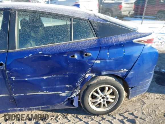2018 Toyota Prius Two with VIN JTDKBRFU4J3597557, listed as a IAAI auction lot 41628706 with 141,555 mi miles. Bid and sale history available at carsss.com. Image 20.