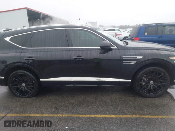 2022 Genesis GV80 with VIN KMUHCESC0NU083778, listed as a IAAI auction lot 41553215 with 93,384 mi miles and . Bid and sale history available at DreamBid. Image 13.