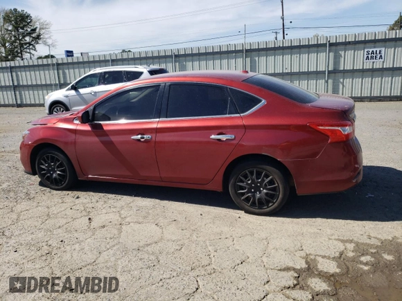 2017 Nissan Sentra S with VIN 3N1AB7AP2HY269477, listed as a Copart auction lot 49624105 with 191,950 mi miles and Salvage Title. Bid and sale history available at DreamBid. Image 2.