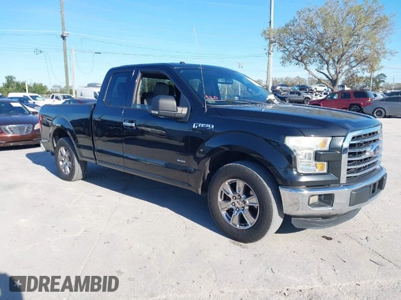 2015 Ford F-150 XL with VIN 1FTEX1CP0FFC11821, listed as a IAAI auction lot 41653603 with 182,192 mi miles. Bid and sale history available at carsss.com. Image 1.