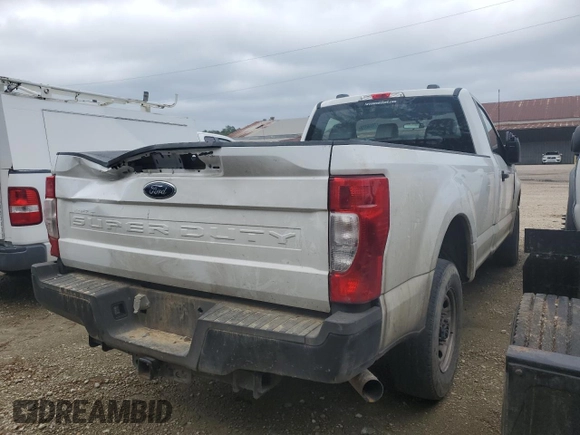 2022 Ford F-350 XL with VIN 1FTRF3A61NED49897, listed as a Copart auction lot 47956025 with Not provided miles and Salvage title. Bid and sale history available at DreamBid. Image 3.