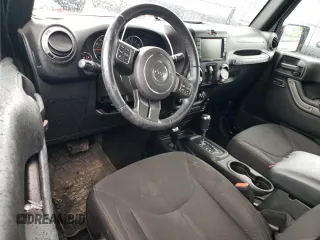 2017 Jeep Wrangler Sport с VIN 1C4GJWAG1HL735042, выставлен на аукционе Copart как лот 56459035 с пробегом 82 120 миль миль и Списание • Salvage title. История ставок и продаж доступна на DreamBid. Изображение 8.