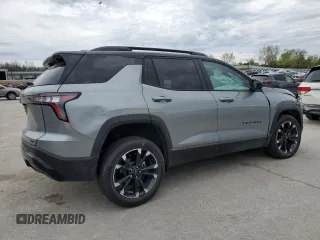 2025 Chevrolet Equinox FWD RS with VIN 3GNAXLEG8SL152533, listed as a Copart auction lot 51916695 with 2,697 mi miles and Salvage title. Bid and sale history available at DreamBid. Image 3.