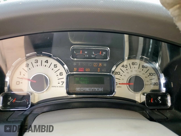 2014 Ford Expedition Limited with VIN 1FMJU1K5XEEF27752, listed as a Copart auction lot 59866835 with 160,827 mi miles and Salvage title. Bid and sale history available at DreamBid. Image 9.