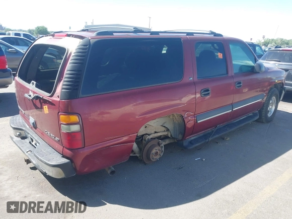 2002 Chevrolet Suburban LT with VIN 1GNFK16Z02J110518, listed as a IAAI auction lot 42672175 with Not provided miles and . Bid and sale history available at DreamBid. Image 4.