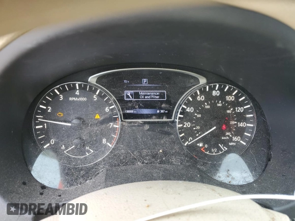 2017 Nissan Altima 2.5 SV with VIN 1N4AL3AP9HC220228, listed as a Copart auction lot 46355375 with 138,888 mi miles and Salvage Title. Bid and sale history available at carsss.com. Image 9.