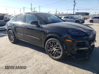 2024 Porsche Cayenne S with VIN WP1BL2AY8RDA60824, listed as a Copart auction lot 46112105 with 24,957 mi miles and Salvage title. Bid and sale history available at DreamBid. Image 4.