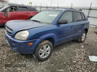 2009 Hyundai Tucson GLS with VIN KM8JM12B89U009365, listed as a Copart auction lot 67215704 with 157,475 mi miles and Salvage Title. Bid and sale history available at carsss.com. Image 1.