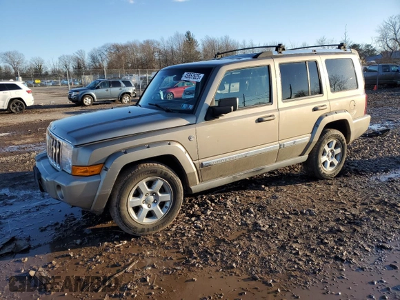 2006 Jeep Commander Limited with VIN 1J8HG58N86C305547, listed as a Copart auction lot 45857625 with 150,820 mi miles and Salvage title. Bid and sale history available at DreamBid. Image 1.