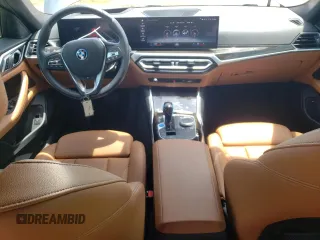 2023 BMW i4 eDrive40 with VIN WBY73AW08PFN75939, listed as a Copart auction lot 56928064 with 10,295 mi miles and Salvage Title. Bid and sale history available at carsss.com. Image 8.