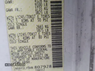 2017 Nissan NV Cargo SV z VIN 1N6BF0LY9HN807928, wystawiony jako Copart lot #60340275 z przebiegiem 133 501 mil mil oraz Szkoda całkowita • Salvage title. Historia ofert i sprzedaży dostępna na DreamBid. Obrazek 13.