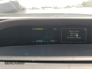 2017 Toyota Prius Two z VIN JTDKBRFU5H3036407, wystawiony jako Copart lot #57320795 z przebiegiem 69 468 mil mil oraz Szkoda całkowita • Salvage title. Historia ofert i sprzedaży dostępna na DreamBid. Obrazek 9.
