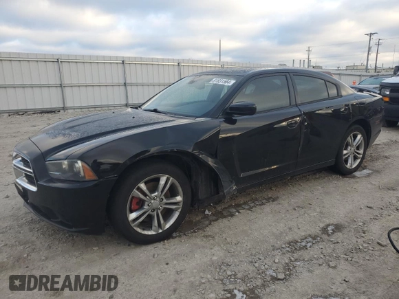 2012 Dodge Charger SXT with VIN 2C3CDXJG1CH240409, listed as a Copart auction lot 81831584 with 185,527 mi miles and Clean Title. Bid and sale history available at carsss.com. Image 1.