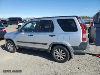 2006 Honda CR-V EX with VIN JHLRD68866C025276, listed as a Copart auction lot 47196495 with 224,669 mi miles and Salvage Title. Bid and sale history available at carsss.com. Image 2.
