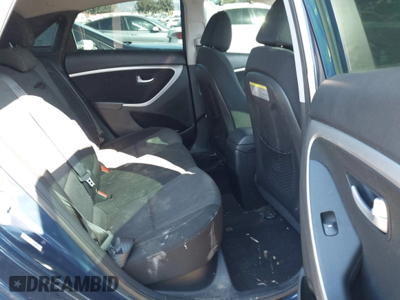 2014 Hyundai Elantra GT with VIN KMHD35LHXEU230812, listed as a IAAI auction lot 41855509 with 122,729 mi miles. Bid and sale history available at carsss.com. Image 8.