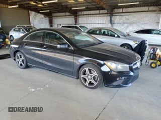 2014 Mercedes-Benz CLA 250 with VIN WDDSJ4EB8EN086634, listed as a Copart auction lot 55623495 with 228,185 mi miles and Salvage title. Bid and sale history available at DreamBid. Image 4.