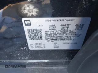 2024 Chevrolet TrailBlazer LT with VIN KL79MRSL6RB055042, listed as a IAAI auction lot 41676033 with 35,304 mi miles and . Bid and sale history available at DreamBid. Image 9.