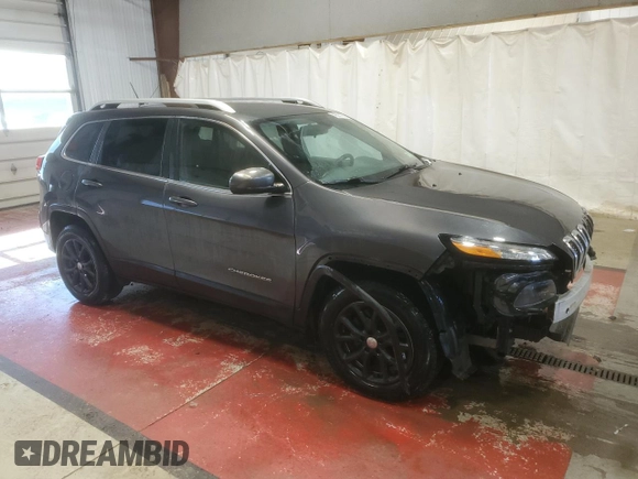 2016 Jeep Cherokee Latitude with VIN 1C4PJMCB6GW122773, listed as a Copart auction lot 49351975 with 143,587 mi miles and Salvage Title. Bid and sale history available at carsss.com. Image 4.