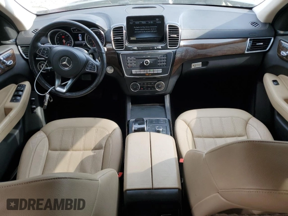 2018 Mercedes-Benz GLS 450 with VIN 4JGDF6EE4JB082713, listed as a Copart auction lot 44273534 with 61,301 mi miles and . Bid and sale history available at DreamBid. Image 8.