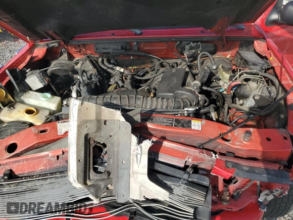 2002 Ford Ranger XL Fleet with VIN 1FTYR44V22PB33861, listed as a Copart auction lot 59086585 with 214,945 mi miles and Salvage title. Bid and sale history available at DreamBid. Image 12.