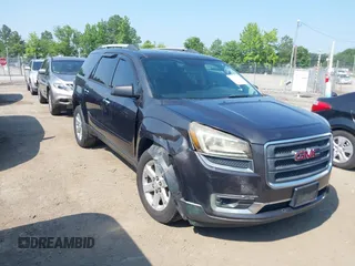 2015 GMC Acadia SLE with VIN 1GKKVNED3FJ283844, listed as a IAAI auction lot 42479717 with 185,574 mi miles and . Bid and sale history available at DreamBid. Image 1.