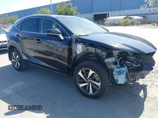 2020 Lexus NX with VIN JTJGARDZ4L2235032, listed as a IAAI auction lot 41924292 with 46,674 mi miles. Bid and sale history available at carsss.com. Image 1.