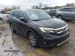2019 Honda Pilot EX-L with VIN 5FNYF5H56KB016304, listed as a IAAI auction lot 41072939 with 105,592 mi miles and . Bid and sale history available at carsss.com. Image 1.