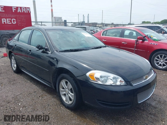 2012 Chevrolet Impala LS Fleet with VIN 2G1WF5E35C1211544, listed as a IAAI auction lot 39966702 with 129,675 mi miles and . Bid and sale history available at DreamBid. Image 1.