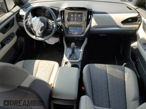 2025 Subaru Forester with VIN JF2SLDAC6SH515753, listed as a Copart auction lot 59920115 with 792 mi miles and Salvage title. Bid and sale history available at DreamBid. Image 8.