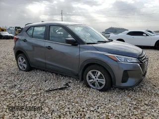 2021 Nissan Kicks S with VIN 3N1CP5BV9ML522426, listed as a Copart auction lot 47538555 with 5,923 mi miles and Salvage Title. Bid and sale history available at carsss.com. Image 4.