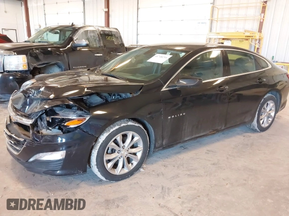 2020 Chevrolet Malibu LT with VIN 1G1ZD5ST4LF099559, listed as a IAAI auction lot 41748216 with 127,663 mi miles and . Bid and sale history available at DreamBid. Image 2.