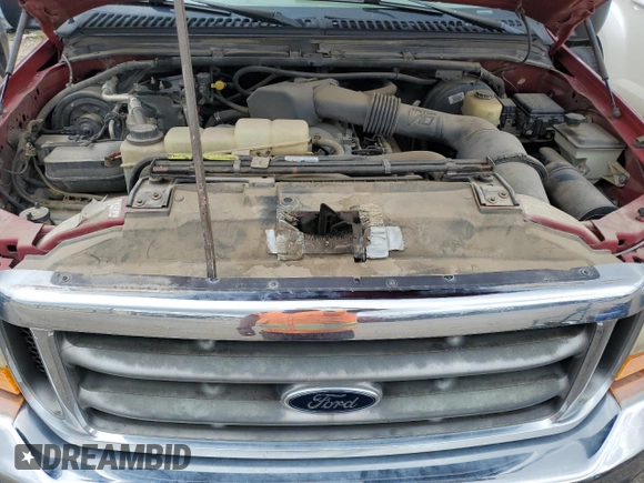 2000 Ford F-250 XL with VIN 1FTNX20S7YED38282, listed as a Copart auction lot 58748425 with 211,080 mi miles and Salvage title. Bid and sale history available at DreamBid. Image 11.