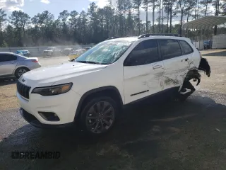 2021 Jeep Cherokee Latitude Lux z VIN 1C4PJLMX3MD125612, wystawiony jako Copart lot #49050555 z przebiegiem 136 183 mil mil oraz Szkoda całkowita • Salvage title. Historia ofert i sprzedaży dostępna na DreamBid. Obrazek 1.
