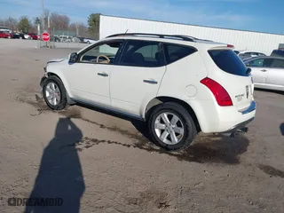 2007 Nissan Murano S with VIN JN8AZ08W97W631943, listed as a IAAI auction lot 41727275 with 252,599 mi miles. Bid and sale history available at carsss.com. Image 3.