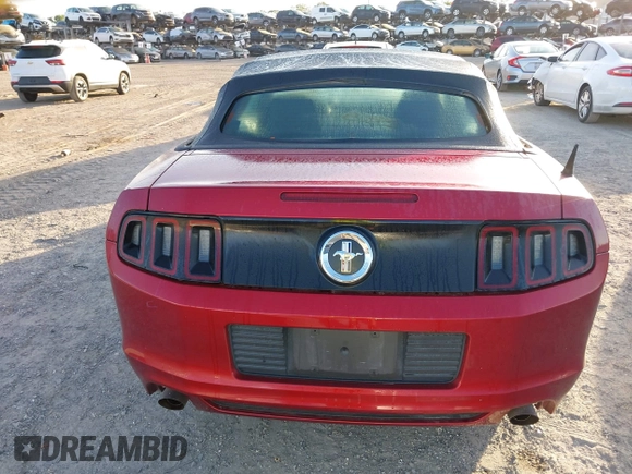 2014 Ford Mustang V6 with VIN 1ZVBP8EM8E5243111, listed as a IAAI auction lot 41973757 with 140,215 mi miles. Bid and sale history available at carsss.com. Image 17.