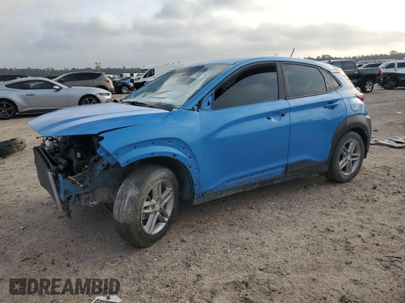 2019 Hyundai Kona SE with VIN KM8K12AA2KU274820, listed as a Copart auction lot 55335025 with 195,317 mi miles and Salvage Title. Bid and sale history available at carsss.com. Image 1.