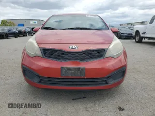 2013 Kia Rio LX with VIN KNADM4A38D6281874, listed as a Copart auction lot 51134385 with 168,379 mi miles and Clean Title. Bid and sale history available at carsss.com. Image 5.