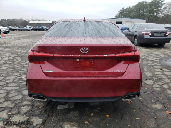 2020 Toyota Avalon Limited with VIN 4T1DZ1FB6LU041814, listed as a Copart auction lot 86360304 with 33,759 mi miles and Salvage Title. Bid and sale history available at carsss.com. Image 6.