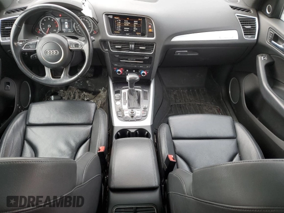 2017 Audi Q5 Premium Plus with VIN WA1M2AFP8HA083375, listed as a Copart auction lot 42129855 with 125,060 mi miles and Non Repairable. Bid and sale history available at carsss.com. Image 8.
