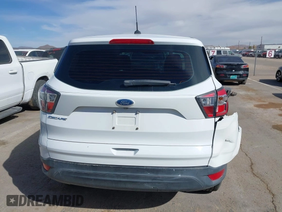2017 Ford Escape S with VIN 1FMCU0F7XHUB21429, listed as a IAAI auction lot 41561533 with 65,134 mi miles. Bid and sale history available at carsss.com. Image 16.