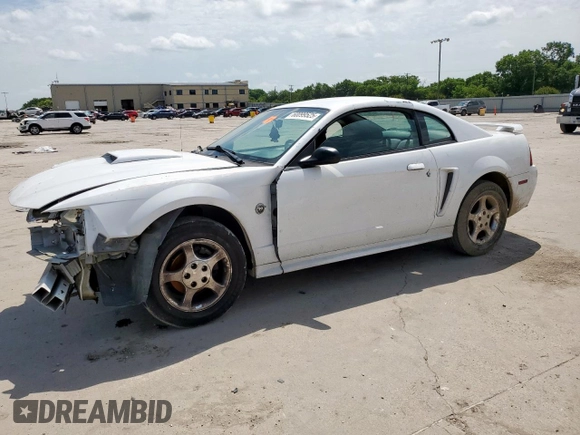 2004 Ford Mustang Standard with VIN 1FAFP40664F183429, listed as a Copart auction lot 60099525 with 162,981 mi miles and Salvage title. Bid and sale history available at DreamBid. Image 1.